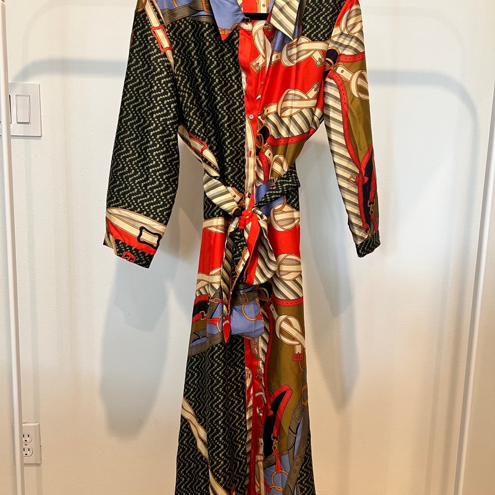 Zara equestrian inspired Midi Dress